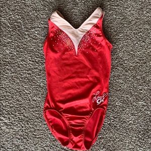 GK Laurie Child Large CL Gymnastics leotard